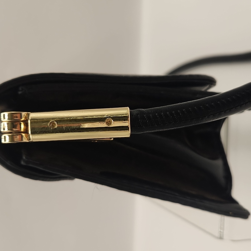 Mms Design Studio Black Rectangular Shoulder Bag … - image 4